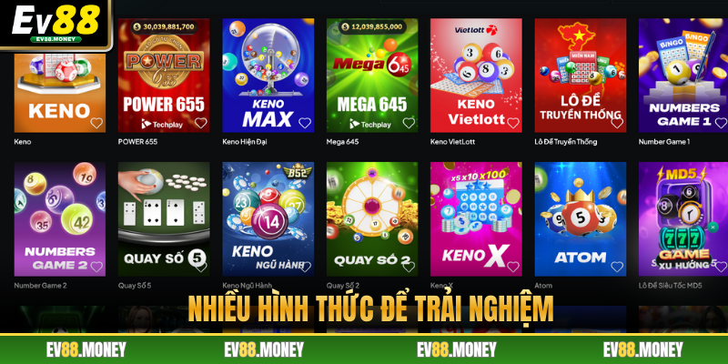 Nhiều hình thức để trải nghiệm